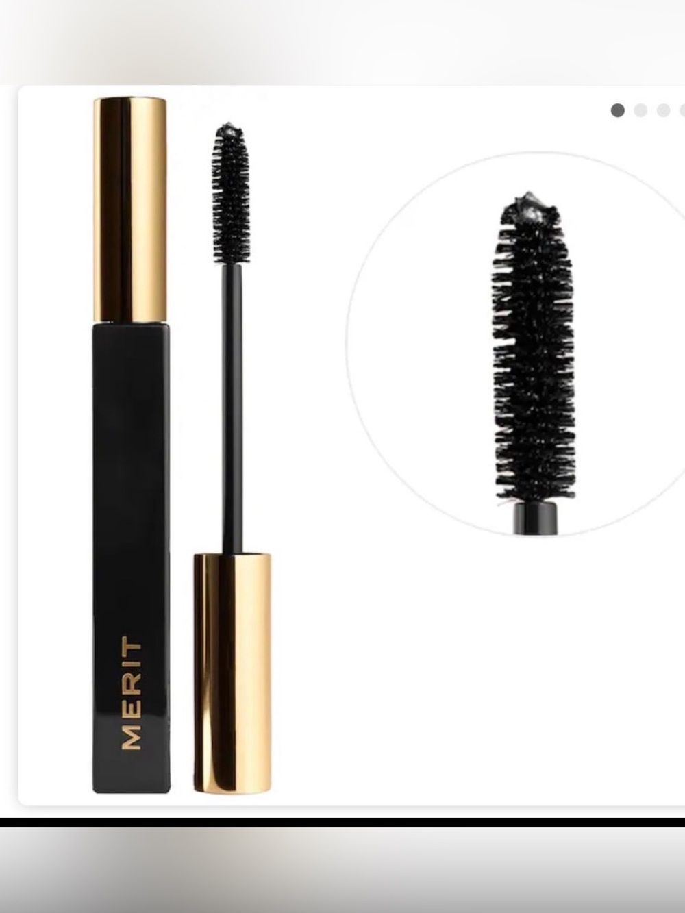 New MERIT Clean Lash Lengthening Tubing Mascara
